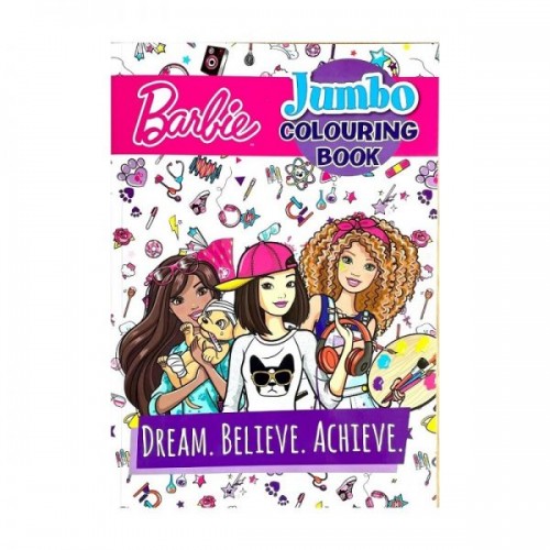 Barbie Jumbo Colouring Book